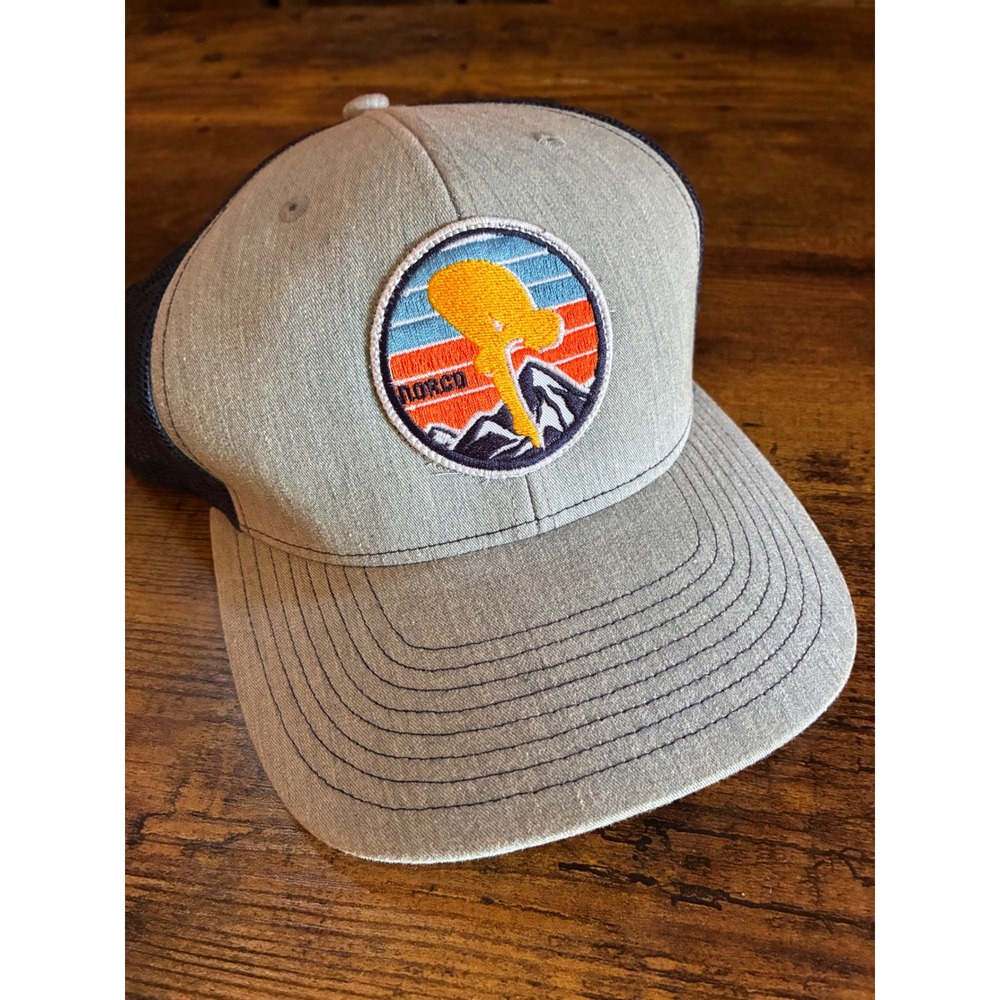 Richardson Trucker Hat Mens OSFM Grey Excellent Norco Diving Snapback Style 112